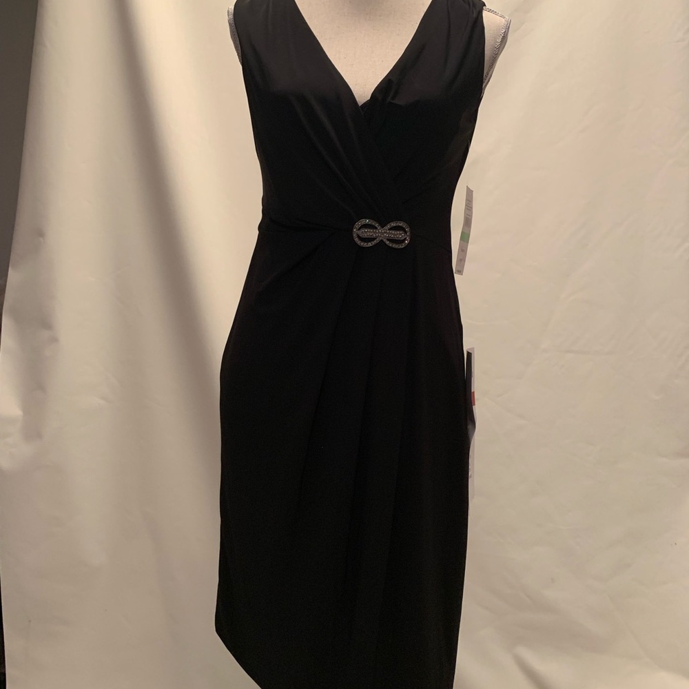 Belted Black dress